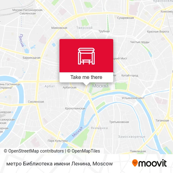 метро Библиотека имени Ленина map