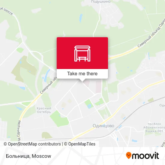 Больница map