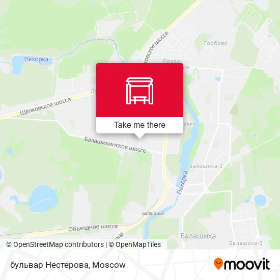 бульвар Нестерова map