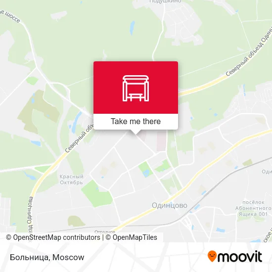 Больница map