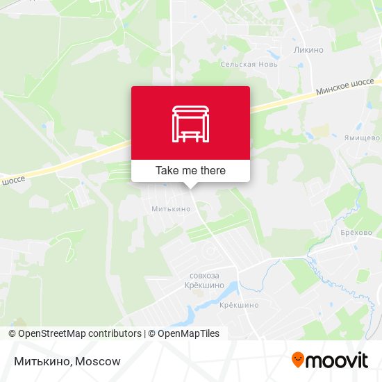 Митькино map