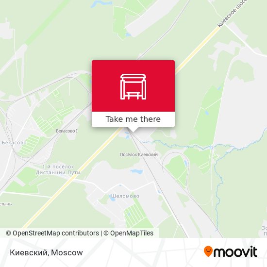 Киевский map