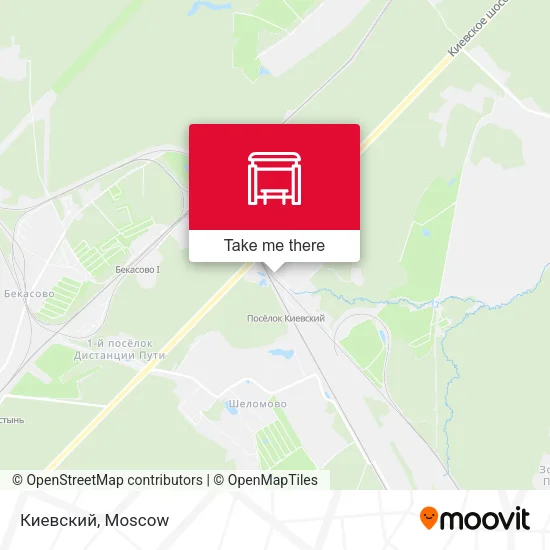 Киевский map