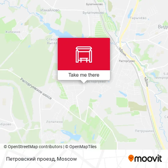 Петровский проезд map