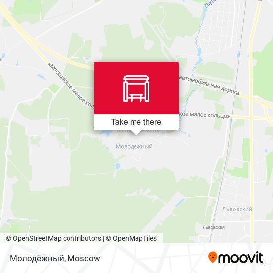 Молодёжный map