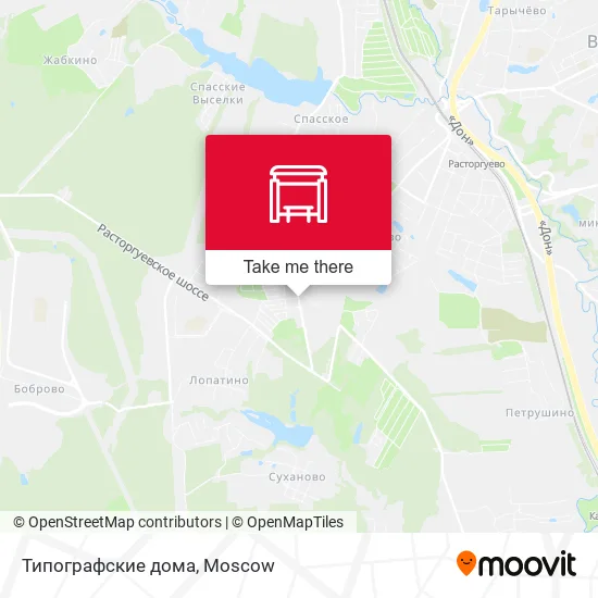 Типографские дома map