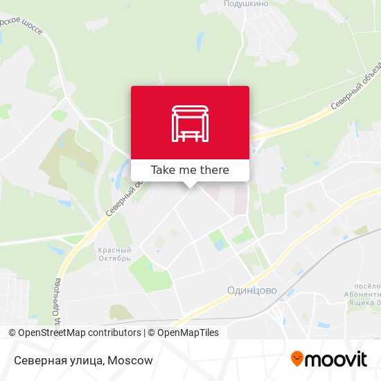 Северная улица map