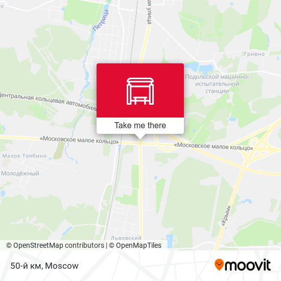 50-й км map