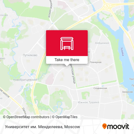 Университет им. Менделеева map