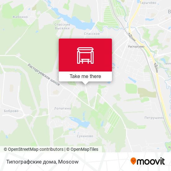 Типографские дома map