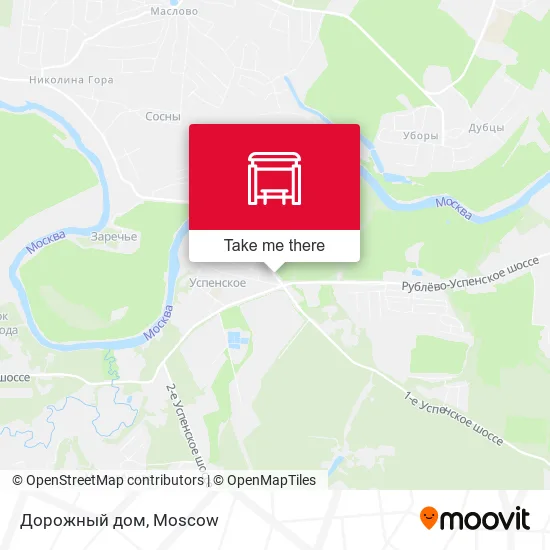 Дорожный дом map