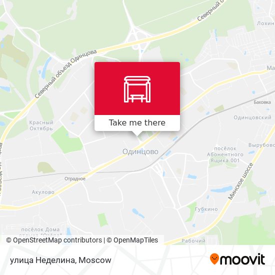 улица Неделина map
