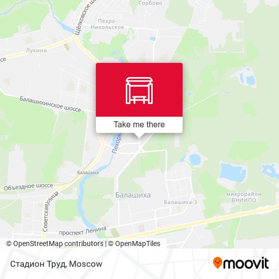 Стадион Труд map