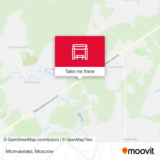 Молчаново map