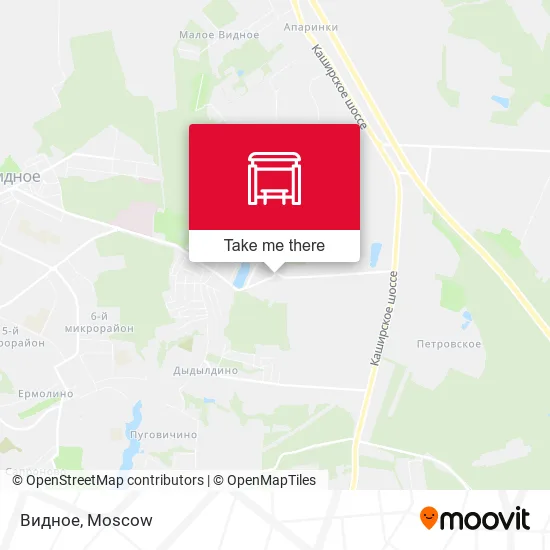 Видное map