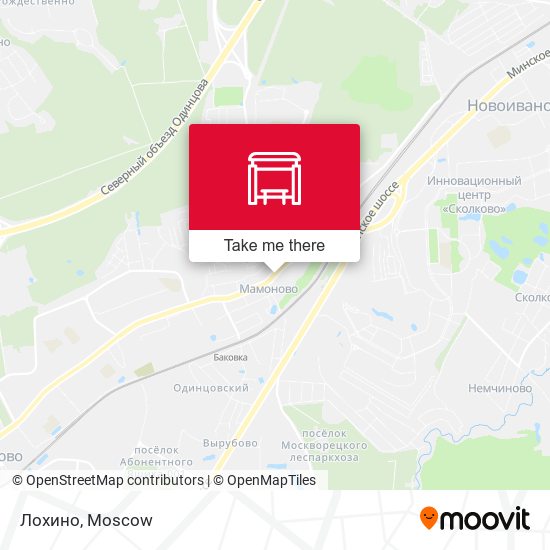 Лохино map