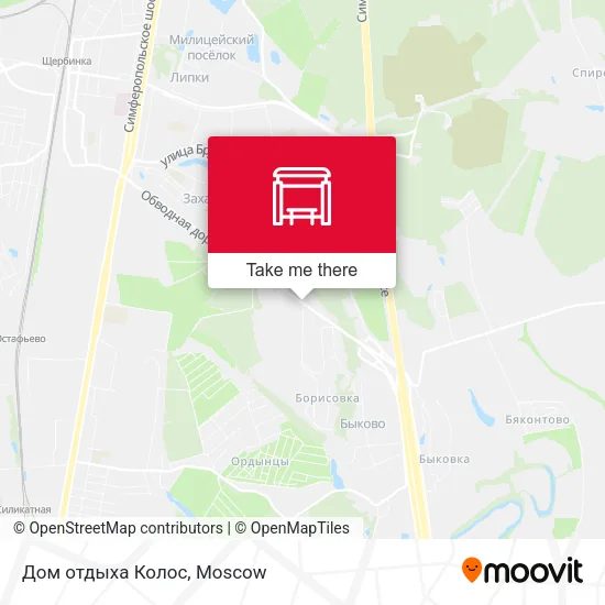 Дом отдыха Колос map