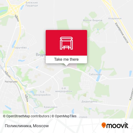 Поликлиника map