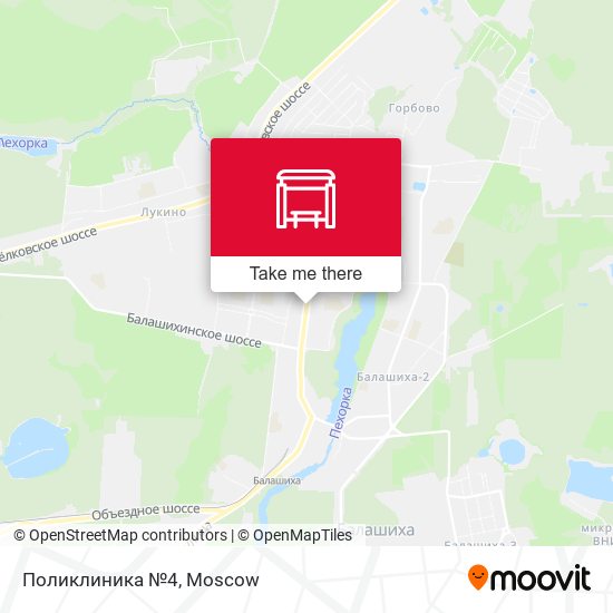 Поликлиника №4 map