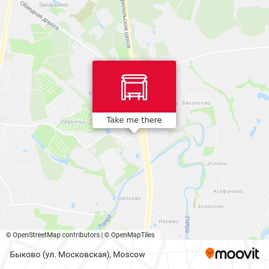 Быково (ул. Московская) map