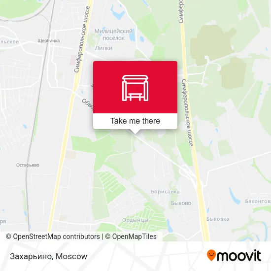 Захарьино map