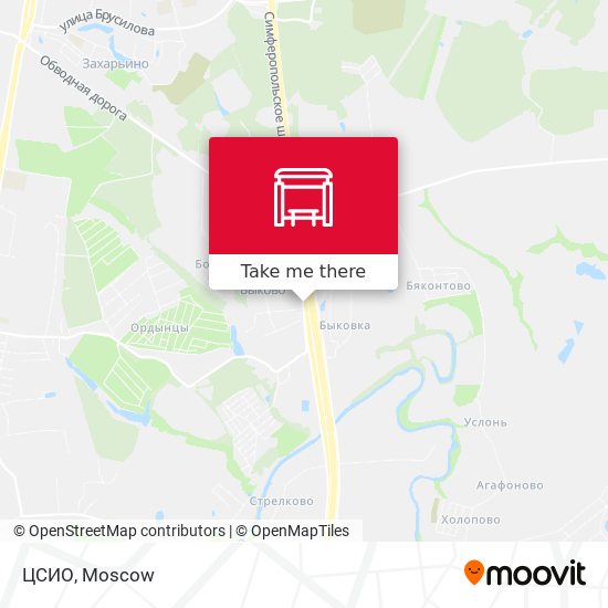 ЦСИО map