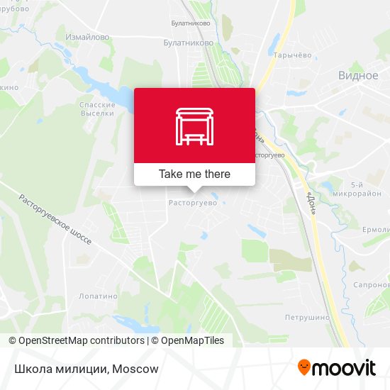 Школа милиции map