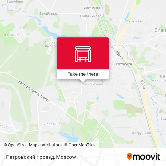 Петровский проезд map