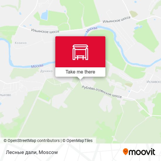 Лесные дали map