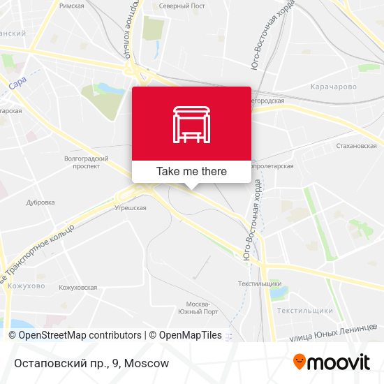 Остаповский пр., 9 map