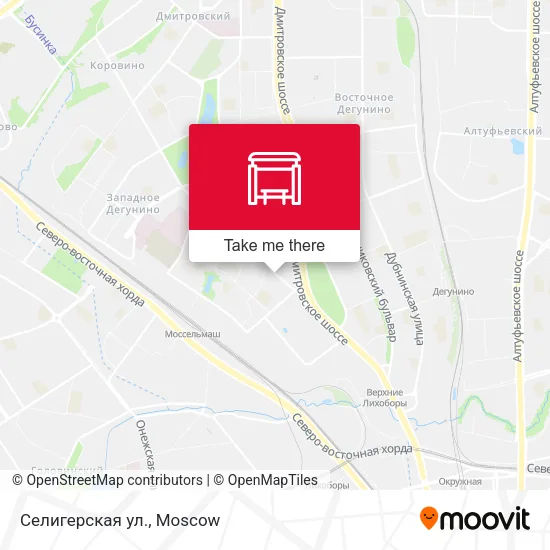 Селигерская ул. map
