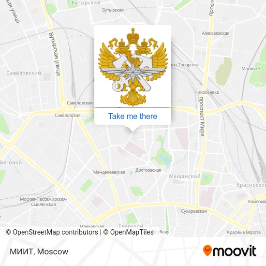 МИИТ map