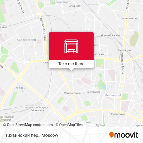 Тихвинский пер. map