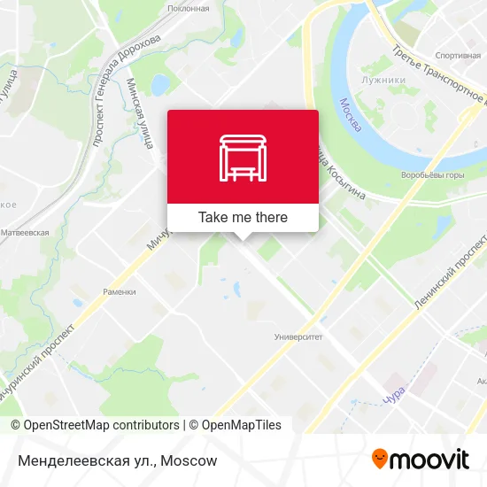 Менделеевская ул. map