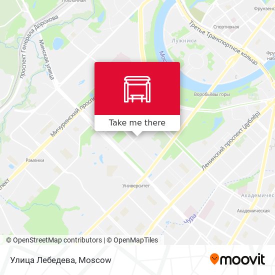 Улица Лебедева map