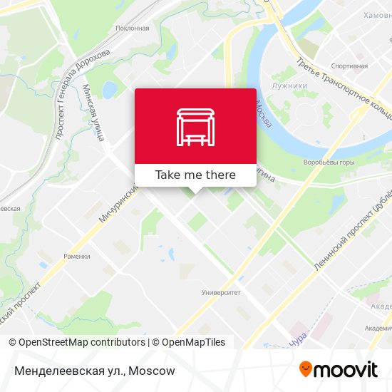 Менделеевская ул. map