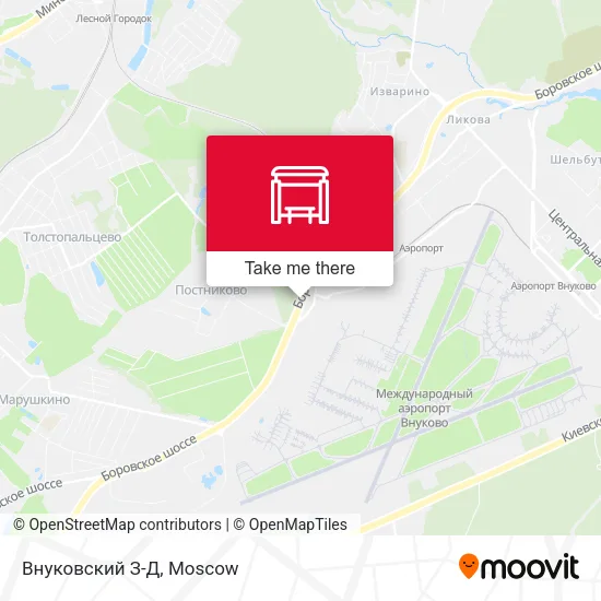 Внуковский З-Д map