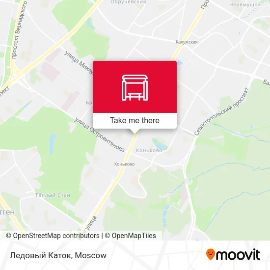 Ледовый Каток map