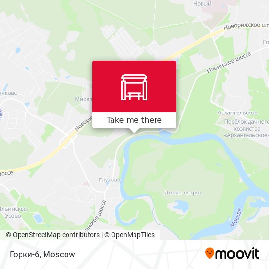 Горки-6 map