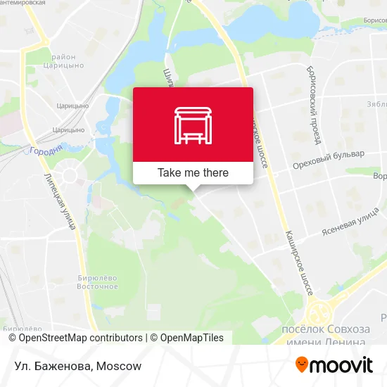 Ул. Баженова map