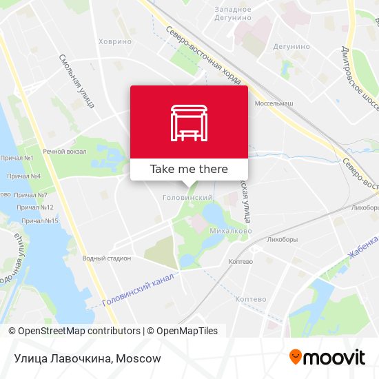 Улица Лавочкина map