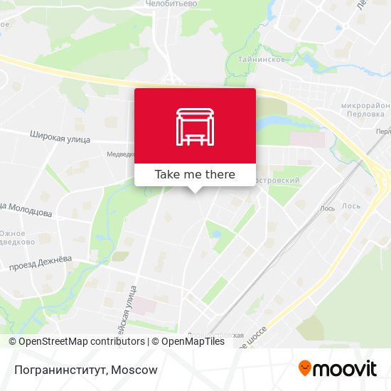 Погранинститут map