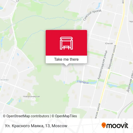 Ул. Красного Маяка, 13 map
