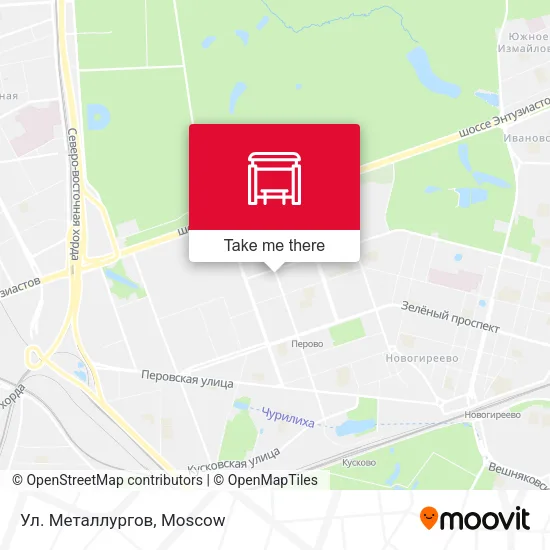 Ул. Металлургов map