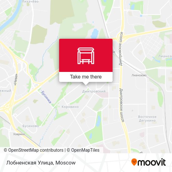 Лобненская Улица map