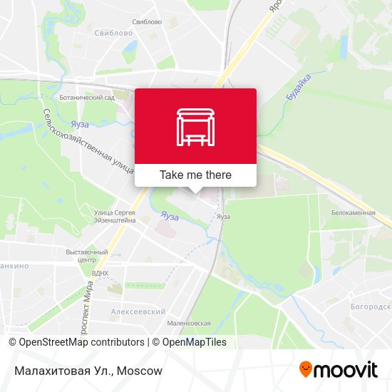 Малахитовая Ул. map