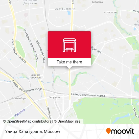 Улица Хачатуряна map
