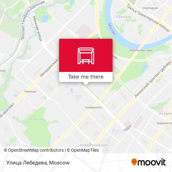 Улица Лебедева map