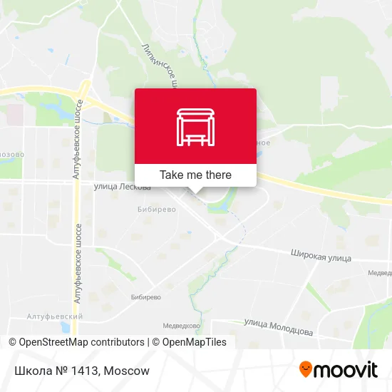 Школа № 1413 map