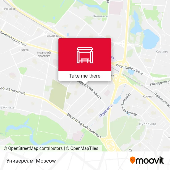 Универсам map